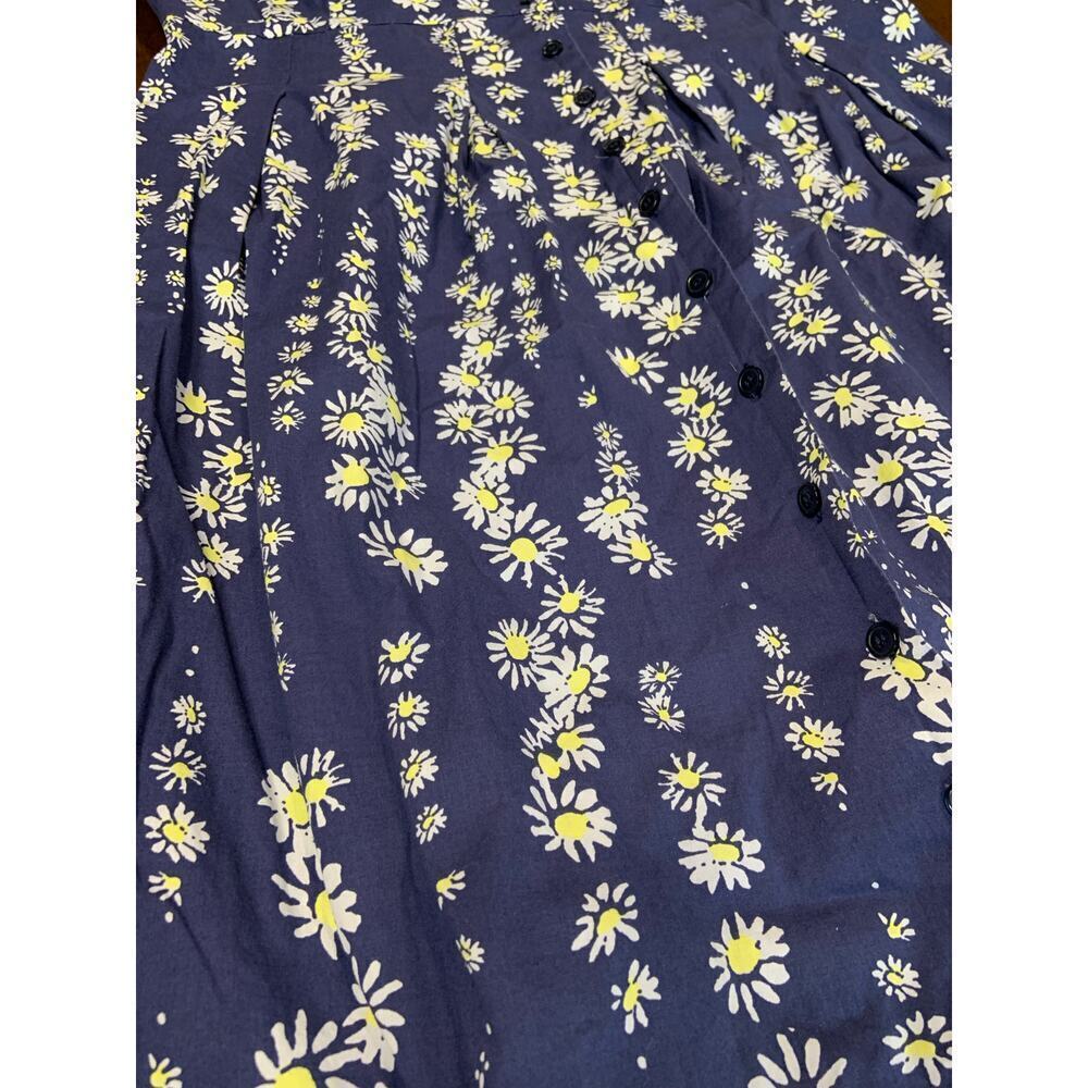 Chadwick Cottage Core Prairie Peasant Ms. Frizzle Dress Women 16 Floral Button - Picture 9 of 9